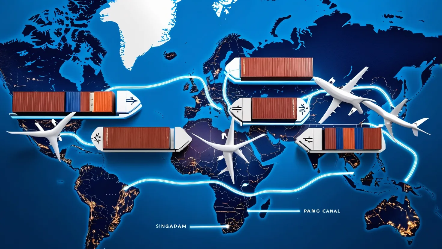 Die 5 wichtigsten Logistik-Hubs der Welt: Von Rotterdam bis Hongkong - Zahlen und Fakten 2024